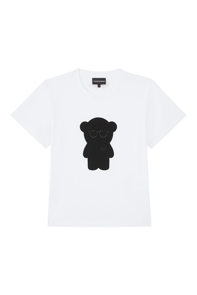 Manga Bear Organic Stretch-Jersey T-Shirt